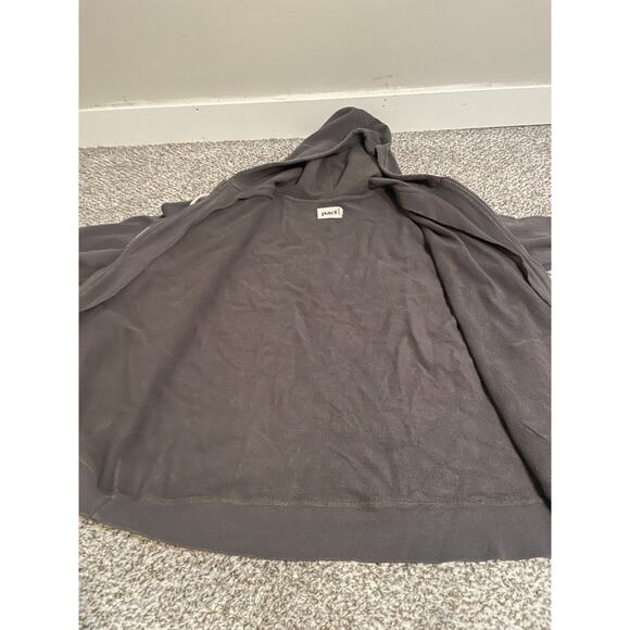 PACT XL 100% Organic Cotton Unisex, Mens, Dark Gray Zip-Up Hoodie - Picture 11 of 11